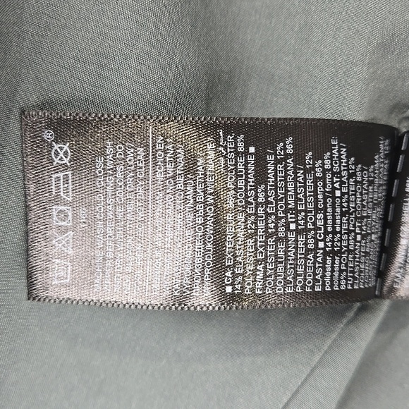 Athleta Blazer Green Prima Twill 4 - Picture 11 of 14